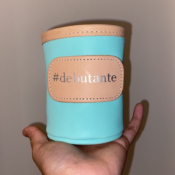 John Hart Cool it Koozie in ocean blue - Picture 2 of 5